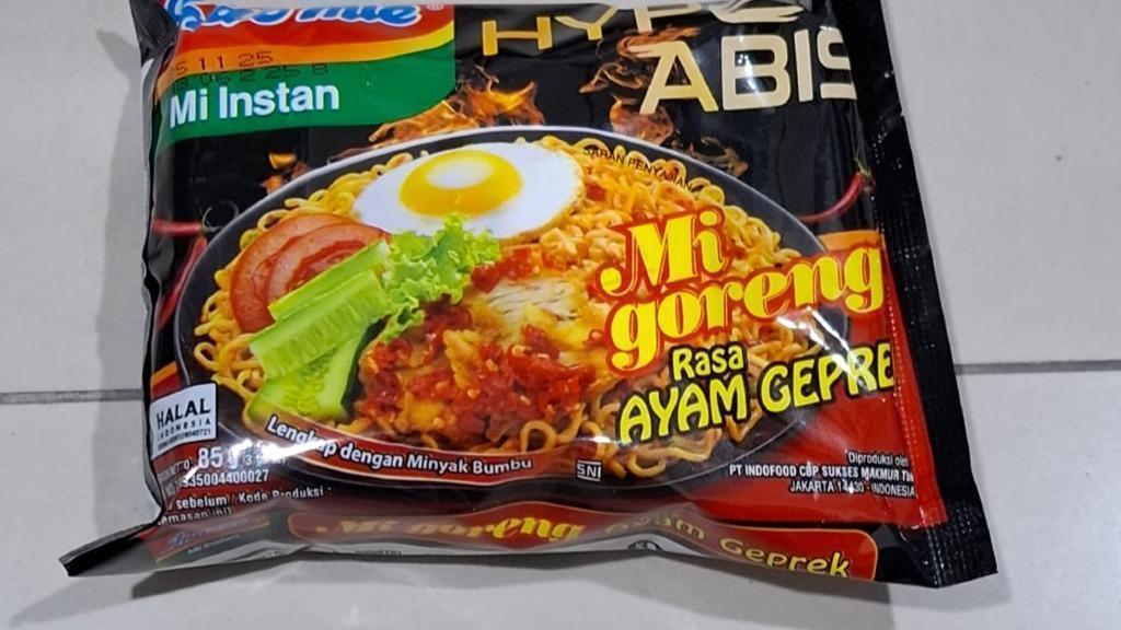 INDOMIE AYAM GEPREK